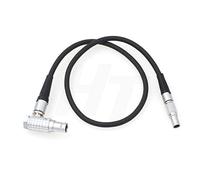HangTon Cavo di alimentazione ad angolo retto 6 pin a 7 pin per Tilta Nucleus-M Motor su DJI Ronin 2 Gimbal (angolo destro per Ronin 2)