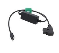 HangTon Cavo di alimentazione D-tap a USB tipo C 5V 2A per Blackmagic Micro HDMI Converter dispositivi audio MixPreII Cine Eye trasmettitore 60 cm