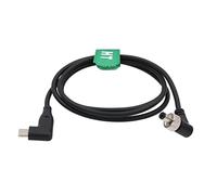 HangTon Cavo di alimentazione da USB C a blocco DC 12V 3A PD per Atomos Ninja V, SmallHD 702 Touch, dispositivi video PIX-E7 monitor ad angolo retto 30 cm