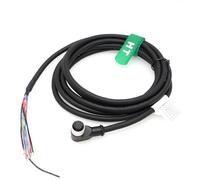 HangTon Cavo di alimentazione IO a 12 pin 24 V per Baumer Omron Microscan Cognex in Sight 7000 9000 Checker 200 4G, M12 A-Coded femmina ad angolo retto a cavo volante, 20 m