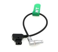 HangTon Cavo di alimentazione per fotocamera Red Komodo-X Epic Scarlet Dragon DSMC2 V-Raptor, D-tap a femmina girevole di 90° angolo retto regolabile 6 pin 30 cm