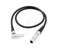 HangTon Cavo di alimentazione per motore Tilta Nucleus-M su DJI Ronin 2 giunto cardanico 6 pin a 7 pin ad angolo retto