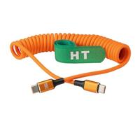 HangTon Cavo di alimentazione USB C 240 W 20 V 5 A ricarica rapida PD3.1, tipo C per MacBook Pro, MateBook X Laptop, iPhone 15 16 17, Samsung LG Oppo VIVO XiaoMi