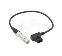 HangTon Cavo di alimentazione V-mount D-tap P-tap a Fischer 3-Pin femmina per fotocamera Phantom Flex 4K (D-tap)