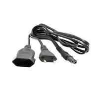 HangTon Cavo di alimentazione Y cavo spina europea CEE7/16 su IEC320 C7 + presa Euro CEE7/1 per laptop PS4 LED lampada TV altoparlante monitor stampante