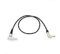 HangTon Cavo di ingresso timecode di sincronizzazione del tentacolo per fotocamera RED KOMODO 6K V-RAPTOR 8K da 3,5 mm TRS ad angolo retto 9 pin