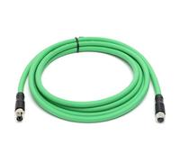 HangTon Cavo EtherCAT da M8 a M8 a 4 pin per sensore attuatore Beckhoff Automazione industriale EtherNet Profinet Fieldbus, schermato PUR, 3 m