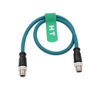 HangTon Cavo Ethernet Cat6 per macchina fotografica industriale del sensore di Cognex M12 8 Pin X-Coded a 8 Pin X-codifica 1M