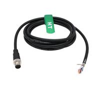 HangTon Cavo M12 8pin maschio a filo aperto per sensore attuatore Cognex alimentazione dati rete di automazione di controllo industriale IO Link 50M