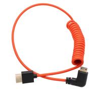 HangTon Cavo Mini HDMI a HDMI 4K 8K 60p per fotocamera ATOMOS Ninja V Inferno SmallHD Monitor Canon Sony HDR-XR50 Z5 Z6ii Z7ii D750, angolo sinistro 50 cm