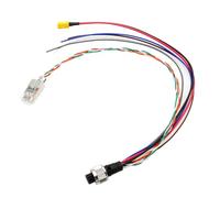 HangTon Cavo per DJI Livox Mid-360 Avia LiDAR Sensor to Computer Ethernet Power Debugging, 1 a 3 Splitter, M12 Aviation A-Coded 12 Pin a RJ45 XT30 e cavi volanti, 15 cm