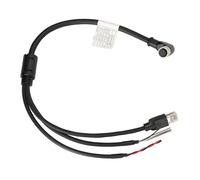 HangTon Cavo per Sensore LiDAR DJI Livox Mid-360, Rete di Alimentazione Ethernet per Computer Debug, Connettore Aviazione M12 12 Pin Femmina ad Angolo Retto a RJ45, Cavi di Volo, 50cm