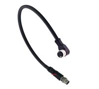 HangTon Cavo per Unitree Go2 e DJI Livox Mid-360 LiDAR, M12 Aviation A-Coded 12 pin femmina 90 gradi a M8 6pin connettore, 20 cm