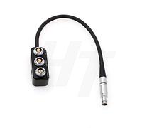 HangTon Cavo splitter di alimentazione RS 3 pin maschio a 2 x 0B 2-pin 1 x Fischer RS 3 pin femmina