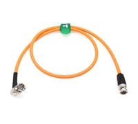 HangTon Cavo video 12G SDI 4K 60P BNC a BNC per Atomos Ninja V Shogun 7 Samurai Inferno Monior Sony FX9 Canon C400 ARRI ROSSO colore arancione 30 cm