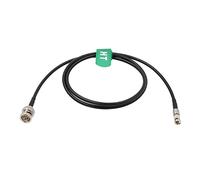 HangTon Cavo video 4K 6G SDI 75Ohm HD Micro BNC a BNC per DJI Lightbridge 2, Blackmagic Monitor (2m)