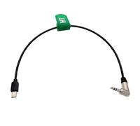 HangTon Codice temporale per Tentacle Sync Deity a Sony FX3 FX30 A1 A7S3 A7SIII fotocamera, angolo retto 3,5 mm TRS a multi micro USB 30 cm