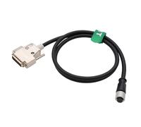 HangTon Cognex - Cavo dati in-Sight 7000 8000 M12 A-Coded 12 pin femmina a DB15 RS-232, 2 m