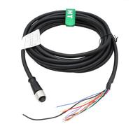 HangTon Cognex Data Man 24V Cavo IO di alimentazione M12 A-Codificato 12 Pin femmina a conduttore volante per sensori di attuatori industriali automazione di rete 2m