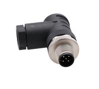 HangTon Connettore maschio ad angolo retto micro 5 pin per cavo di rete NMEA 2000, DeviceNet, Lowrance, Garmin, Maretron, Raymarine, Simrad, Navico, Marine Boat, impermeabile
