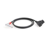 HangTon D-tap ad angolo retto 2 pin cavo di alimentazione per Teradek Bolt Zacuto Gratical Eye Viewfinder 30 ''