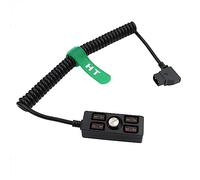 HangTon D-Tap Power Splitter Hub 1/4 "-20 Thread, P-TAP maschio a femmina adattatore 4 porte 1 a 4 per V-Mount Gold Mount batteria Anton Bauer IDX Sony