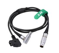 HangTon D-tap Power Y-Cable per Preston Micro Force V+F 10 Pin a Heden M26T Motore Analogico Angolo Retto 4 Pin 1M