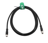 HangTon Estensione del cavo di alimentazione del sensore attuatore maschio a 3 pin M8 per Banner Baumer Turck SICK Automation I/O interruttore di connessione dispositivo di campo schermato codice A