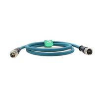 HangTon Estensione del cavo Ethernet M12 a 8 pin con codifica X maschio a femmina per Kathrein Keyence Cognex Basler Baumer Sick Datalogic sensore di visione macchina fotografica lettore di codici 8 m