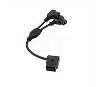 HangTon Femmina P-tap a 2X D-tap Maschio Power Split Y Cavo per V-Mount Batteria Anton -Bauer IDX 30cm
