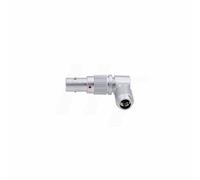 HangTon FSG.0B Connettore di alimentazione a 2 pin ad angolo retto, spina per cavo circolare regolabile a 360° per telecamera ARRI Alexa/ZCAM E2-S6 F6
