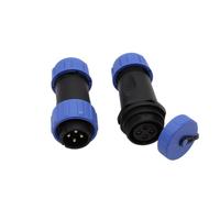HangTon HE21 4 pin impermeabile aviazione connettore cavo spina maschio femmina alimentazione rapida scollegare filo esterno spina per LED/marine/illuminazione applicazione (saldatura)