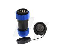 HangTon HE29 - Connettore circolare da presa maschio e femmina, impermeabile IP68
