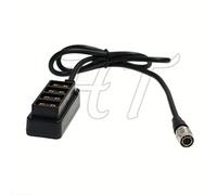 HangTon Hirose - Adattatore splitter a 4 porte per fotocamera Sony F5 F55 24 in