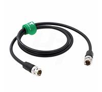 HangTon HT 12G 4K 60P BNC SDI Video Cavo coassiale per Sony FX6 Alexa 35 Komodo Ninja Camera Monitor 3m nero Canare LV-61S 75 Ohm flessibile