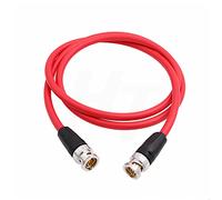 HangTon HT 12G 4K Raw SDI cavo video coassiale BNC a BNC Canare LV-61S 75 ohm per ARRI Sony Camera Monitor flessibile schermato 30cm rosso