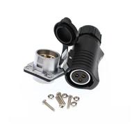 HangTon LP20 3 Pin 30 Amp Connettore di Alimentazione Femmina Spina Cavo Pannello Presa Maschio Impermeabile Elettrico Connettore Placcato Oro