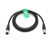 HangTon M12 A codificato 8 pin femmina a 8 pin maschio cavo per Cognex Sensor Camera Attuatore industriale Profibus Automation 10M