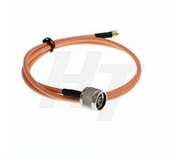 HangTon N SMA RG142 antenna radio di comunicazione maschio a maschio cavo RF placcato oro bassa perdita 6 GHz (1 metro)