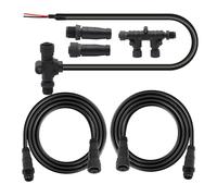HangTon NMEA 2000 - Starter kit di rete, cavo backbone, cavo di derivazione, terminatore, connettore T, cavi di alimentazione per Lowrance, Garmin, Airmar, Maretron, Raymarine, Simrad, Navico