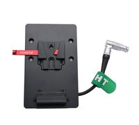 HangTon Piastra batteria V-mount alimentazione per Camera Ronin 4D, ad angolo retto ruotabile regolabile 6 pin femmina 8 cm