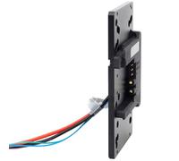 HangTon Piastra di alimentazione batteria B-Mount per fotocamera DJI Ronin 4D, Bebob Fxlion SWIT IDX Core Blueshape, connettore a 6 pin 24 V CC, 10 cm