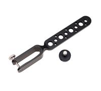 HangTon Ronin 2 Gimbal Tilt Axis Cage Braccio di estensione staffa di montaggio per DJI Teradek Bolt Bond Vaxis Trasmissione Video Trasmissione Trasmettitore Ricevitore, 1/4"-20 3/8"-16 M3 Thread Nero