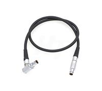 HangTon RS 3 Pin a 2 Pin Cavo di alimentazione per Teradek Bond Bolt, ARRI WVT-1, Tilta Rig, CineTape, SmallHD 703 (R2P a F3)