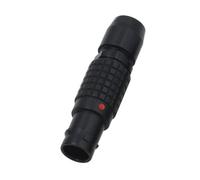 HangTon Spina circolare maschio del cavo di spinta del connettore di Pin del nero 0B FGG 3 compatibile per Lemo