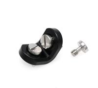 HangTon Staffa angolare a forma di L da 3/8"-16 1/4" Adattatore di estensione per montaggio a staffa angolare per sistema wireless Teradek ARRI Sony RED Camera Monitor Focus Motor