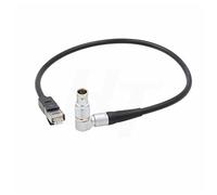 HangTon Teradek COLR - Cavo Ethernet RJ45 Cat5e per Mini fotocamera ARRI Alexa, connettore a 10 pin (40 cm, rotazione ad angolo retto 10 pin)