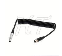 HangTon TVLogic Alphatron EVF Monitor a spirale ARRI 0B 2 Pin a Mini XLR 4 Pin