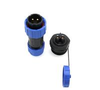 HangTon TY20 2 Pin 25A connettore terminale a vite, aviazione impermeabile a sgancio rapido, montaggio a pannello maschio femmina cavo Plug Socket per il potere dispositivo esterno barca marina