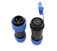 HangTon TY20 3 Pin senza saldatura impermeabile 25A 380V Connettore, maschio femmina filo Plug Socket a sgancio rapido per Truck Camp Van Power dispositivo esterno